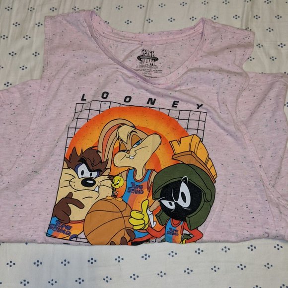 🏀 Space Jam Looney Tunes Muscle T - Picture 5 of 5